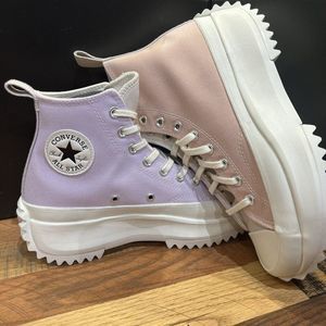 Converse Run Star Hike Tri-Panel Pastel Shoes Sneakers Pink Clay A01582C  Men New